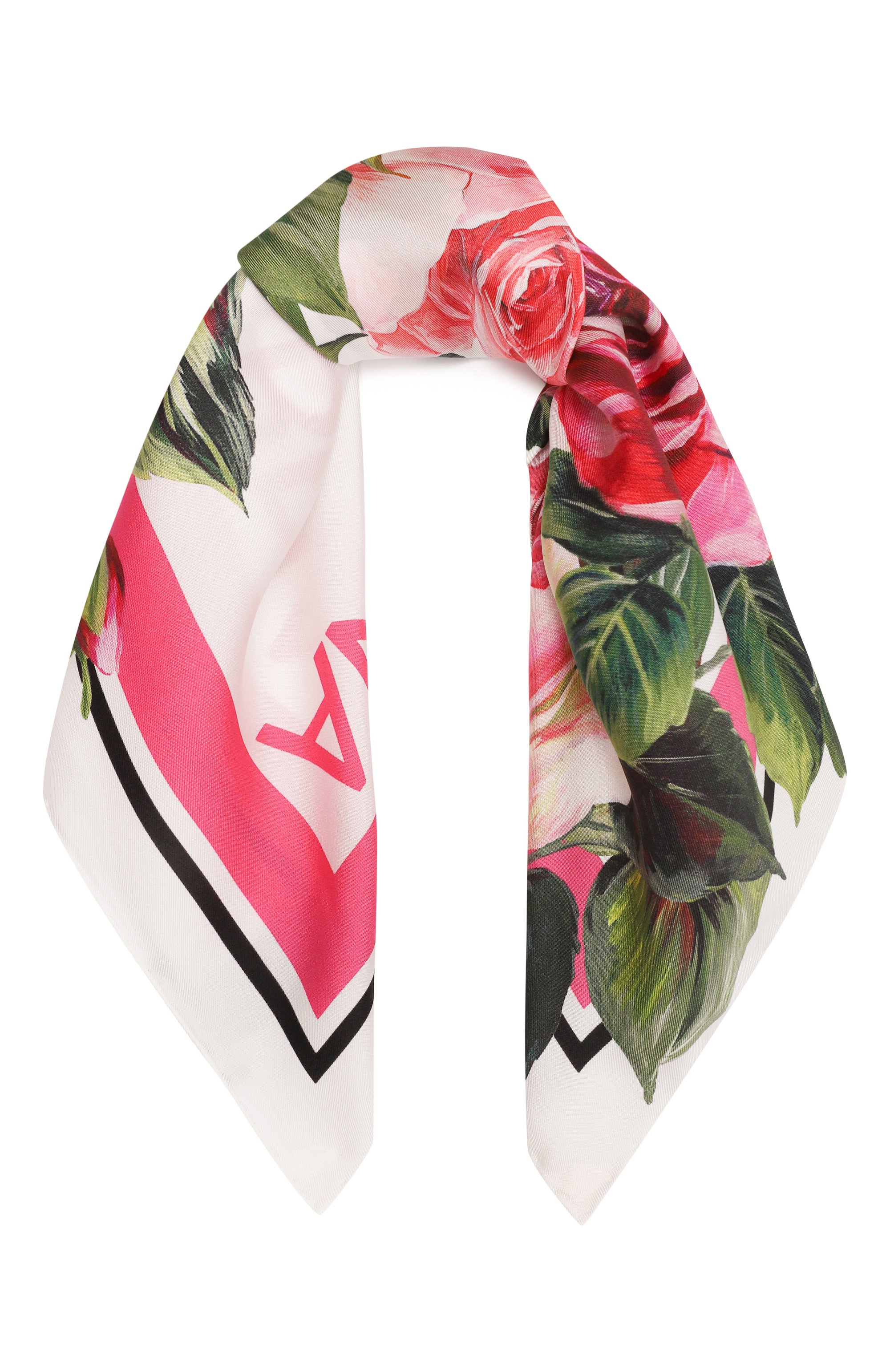 Шелковый платок DOLCE & GABBANA, арт. FN093R/GDCUH, фото 1