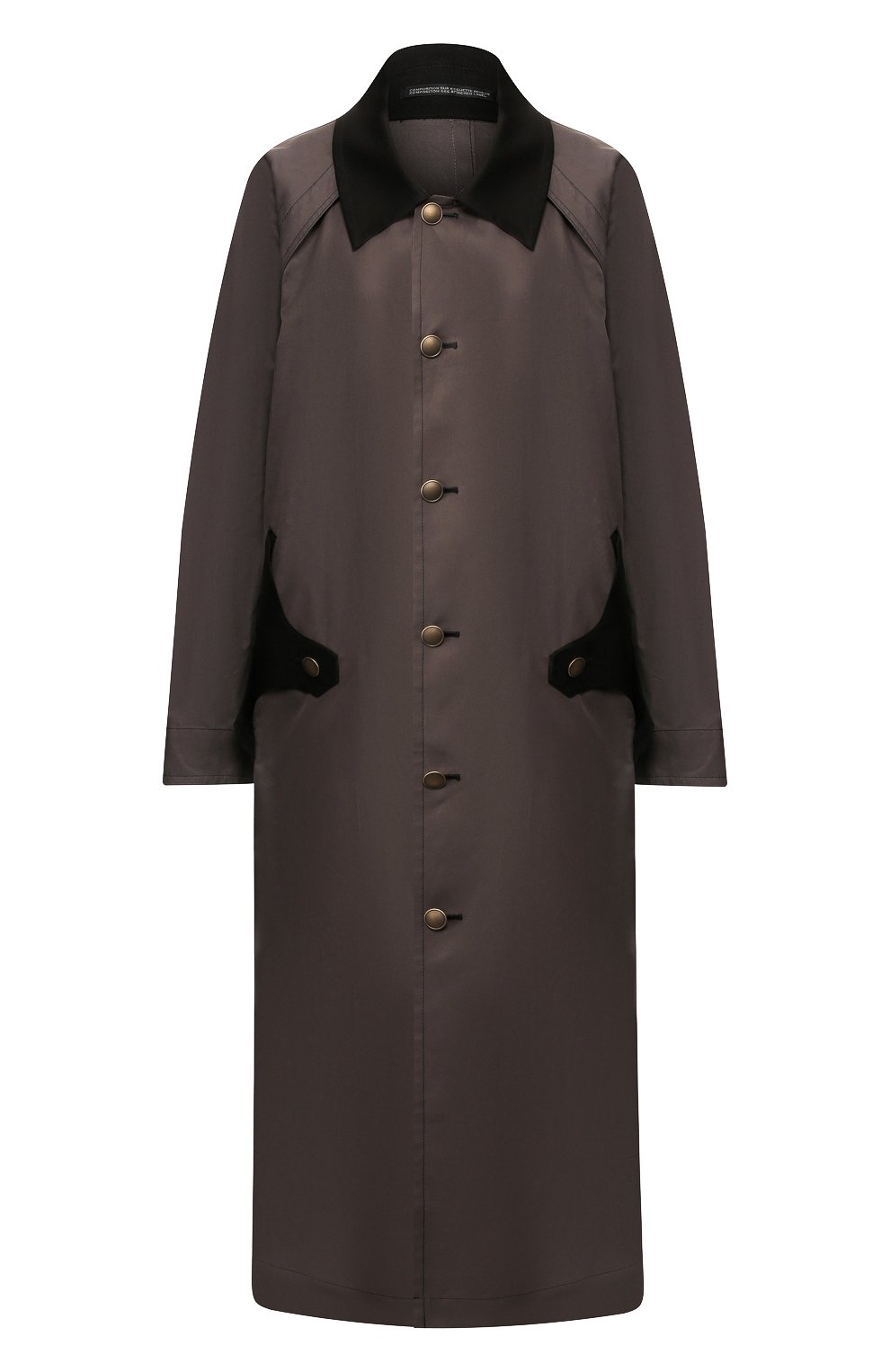 Х лопковое пальто YOHJI YAMAMOTO, арт. NN-C53-800, фото 1