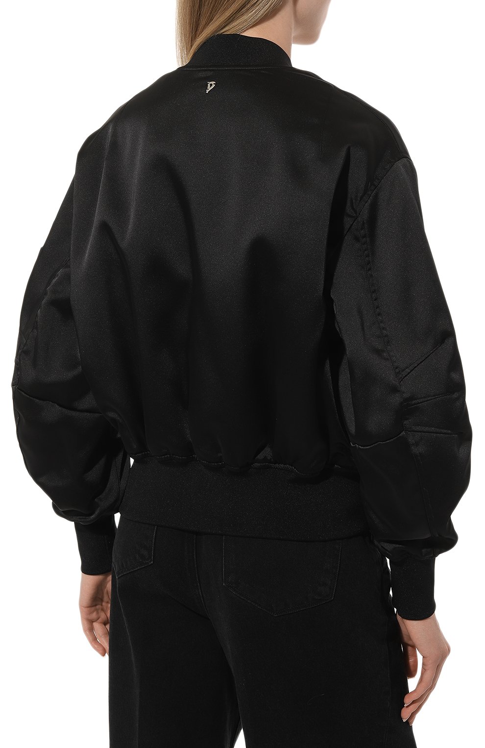 Утепленный бомбер DONDUP черного цвета по цене 87550 руб., арт. DJ607/RS0046D XXX, фото 4 Утепленный бомбер DONDUP, арт. DJ607/RS0046D XXX, фото 4