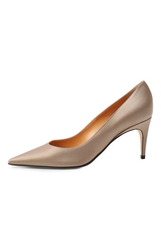 Атласные туфли MVST by Sergio Rossi MVST B14270-SATIN Бронзовый  B14270-SATIN Фото 4