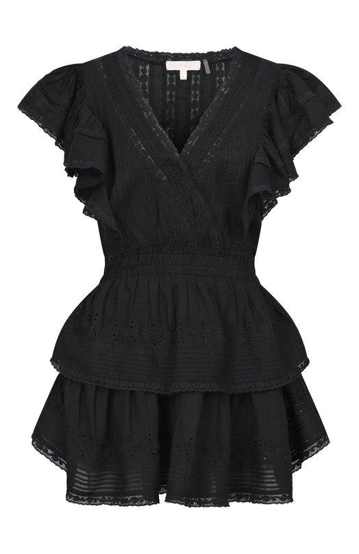 Хлопковое платье Love Shack Fancy LD546-412 Чёрный LD546-412
