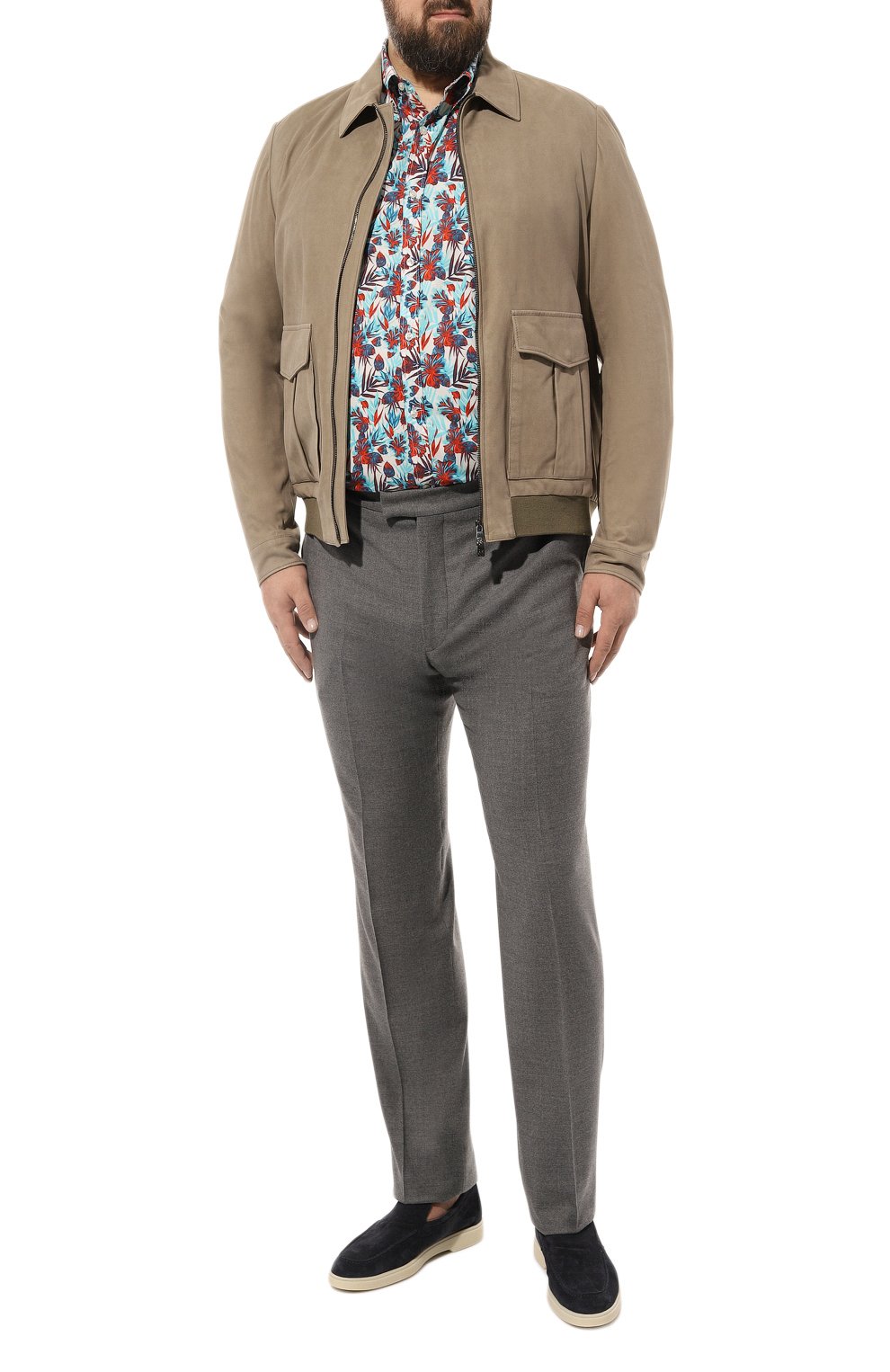 Хлопковая рубашка PAUL&SHARK, арт. 23413038/C00, фото 2