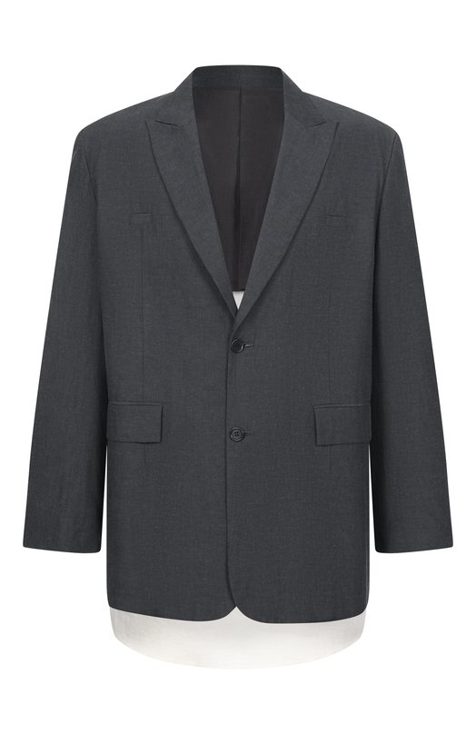 Хлопковый пиджак Undercover UP1F4101 Серый UP1F4101