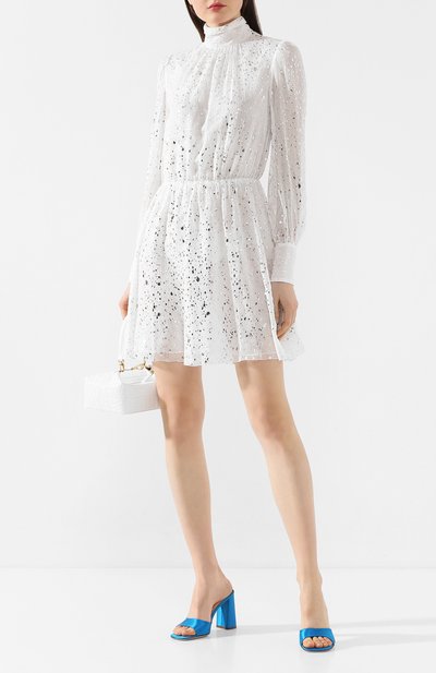 Шелковое платье MSGM, арт. 2841MDA29 207116, фото 2