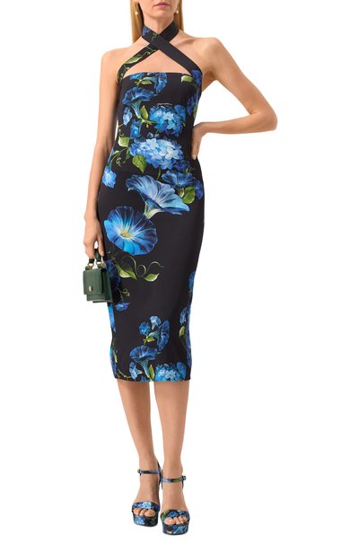 Шелковое платье DOLCE & GABBANA, арт. F6GAYT/FSA6C, фото 2