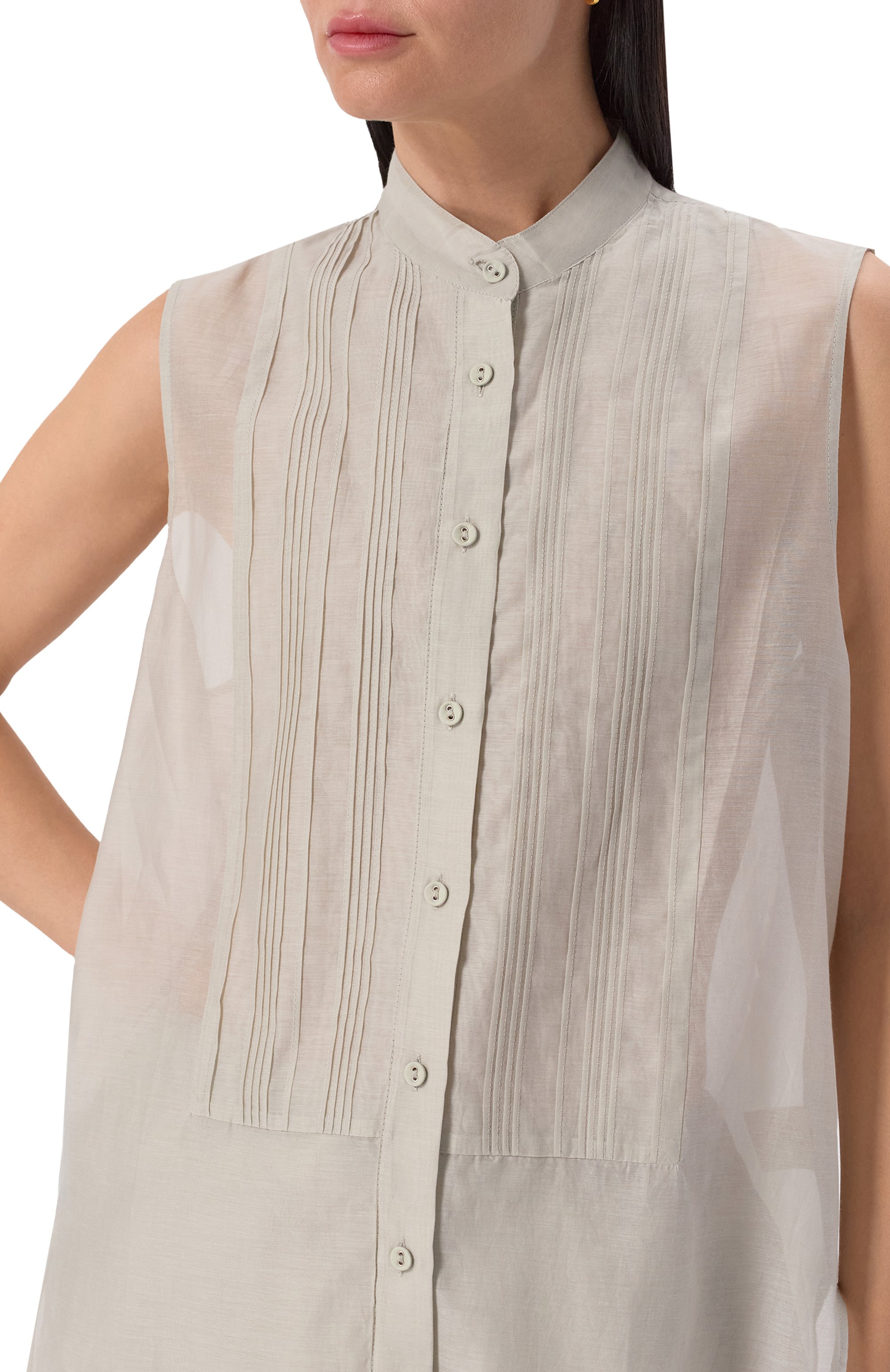 Рубашка из хлопка и шелка CO, арт. 2963CSVS-S25, фото 5