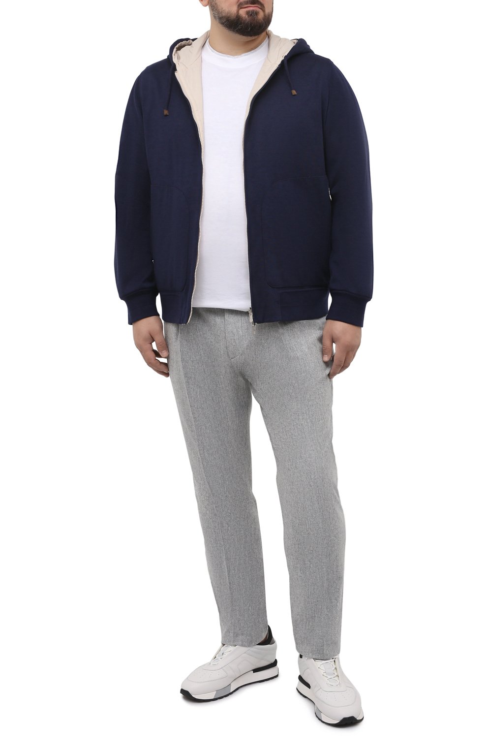 Двусторонний бомбер BRUNELLO CUCINELLI, арт. MJ802P109W, фото 2