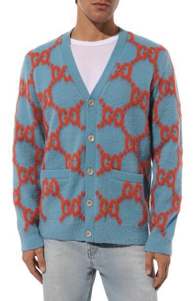 Шерстяной кардиган GUCCI, арт. 764738/XKDPB, фото 3