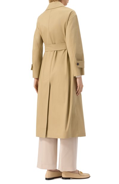 Хлопковый плащ MAX MARA STUDIO, арт. PIST0IA, фото 4