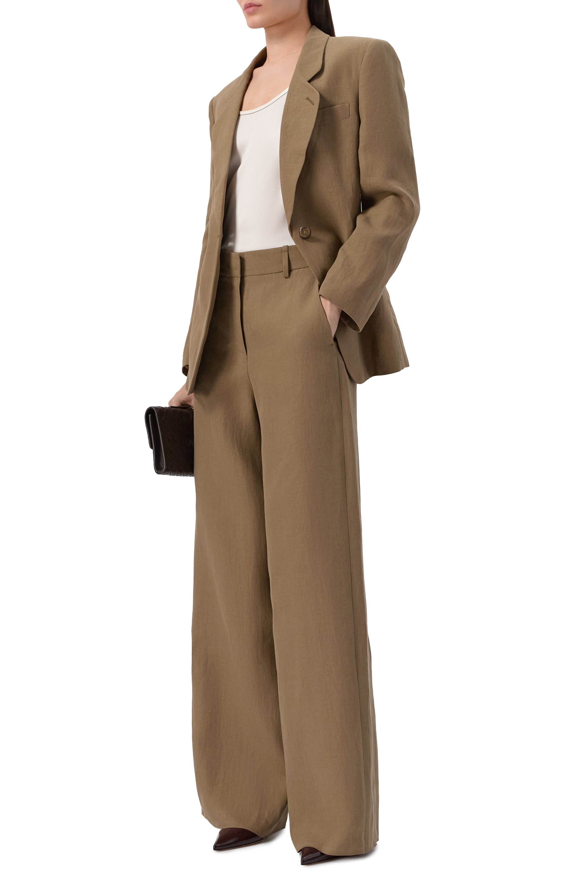 Льняной жакет GIORGIO ARMANI, арт. GW002824/TE11126, фото 2