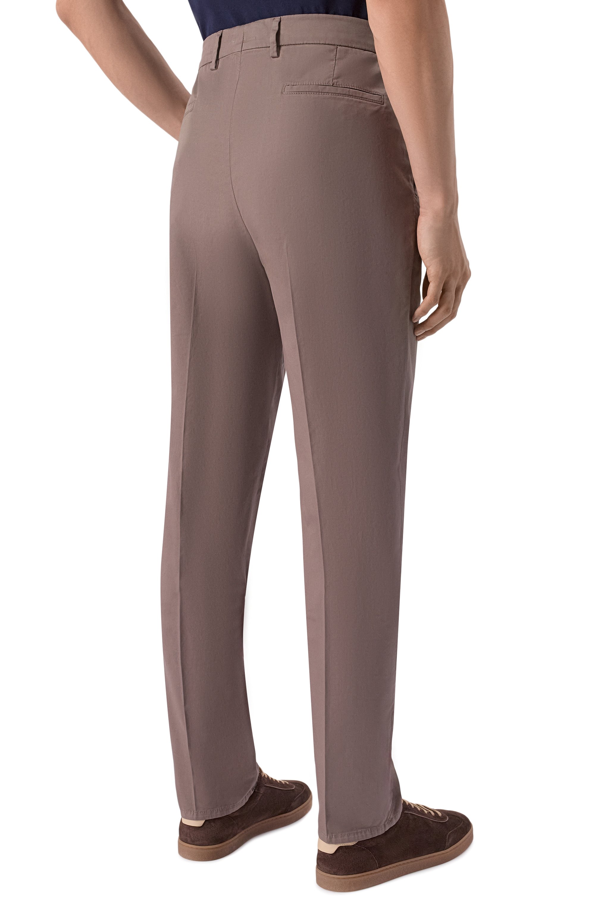 Хлопковые брюки BRUNELLO CUCINELLI, арт. M289LE1450, фото 4