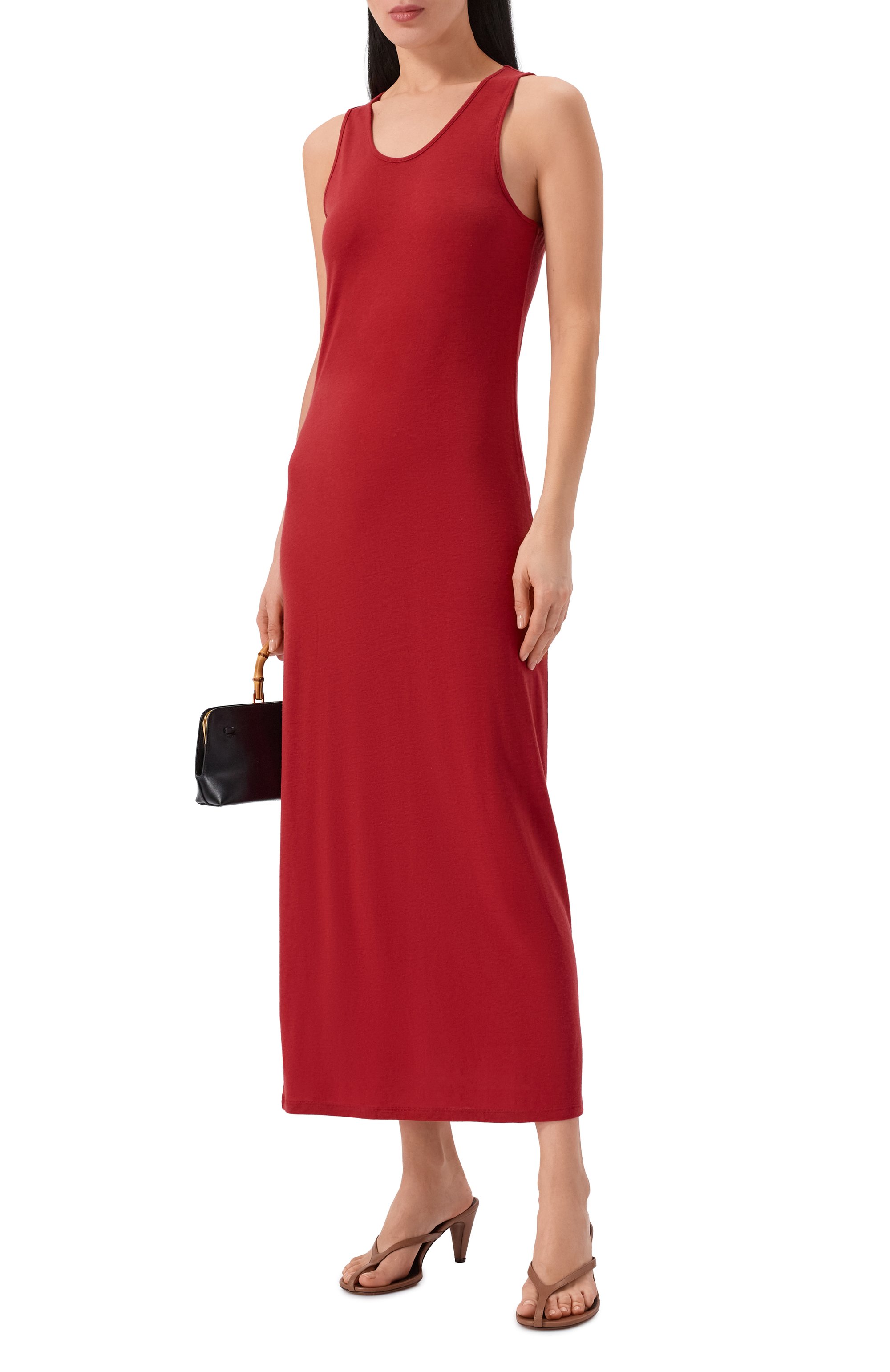 Платье из вискозы и шерсти LOULOU DE SAISON, арт. MYR0N LDS, фото 2