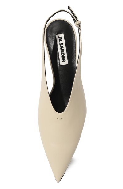 Кожаные туфли JIL SANDER, арт. J15WP0128/P6521, фото 4