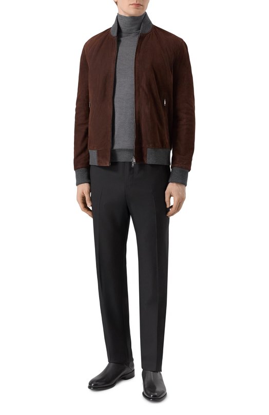 Шерстяная водолазка Andrea Campagna M5625-6301 Серый  M5625-6301 Фото 2