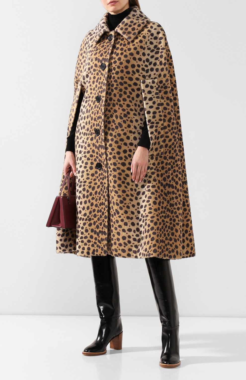 Кейп из смеси шерсти и хлопка MARC JACOBS RUNWAY, арт. W2190301, фото 2