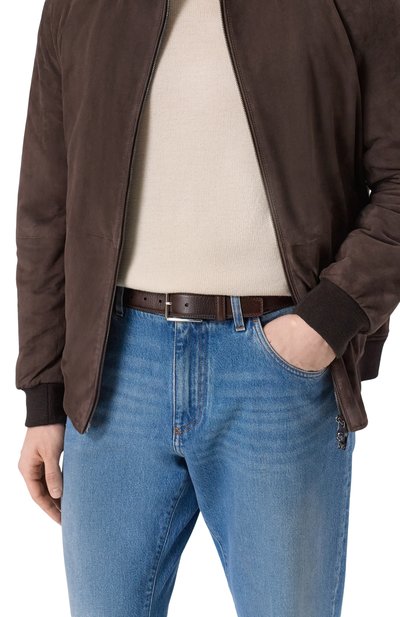 Кожаный ремень BARRETT, арт. 20B577.33/CERV0 ASP0RT, фото 2