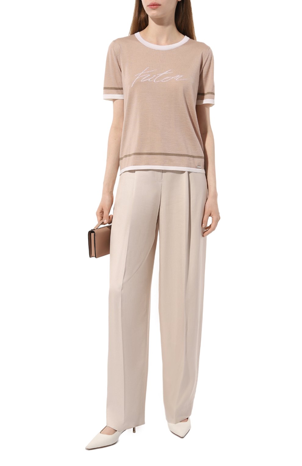 Пуловер из кашемира и шелка KITON, арт. D57701, фото 2