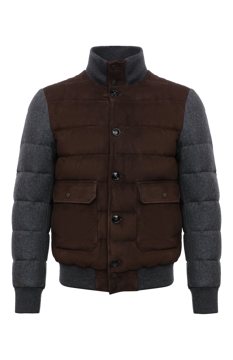 Комбинированный бомбер KITON, арт. UW1061MV0247A, фото 1