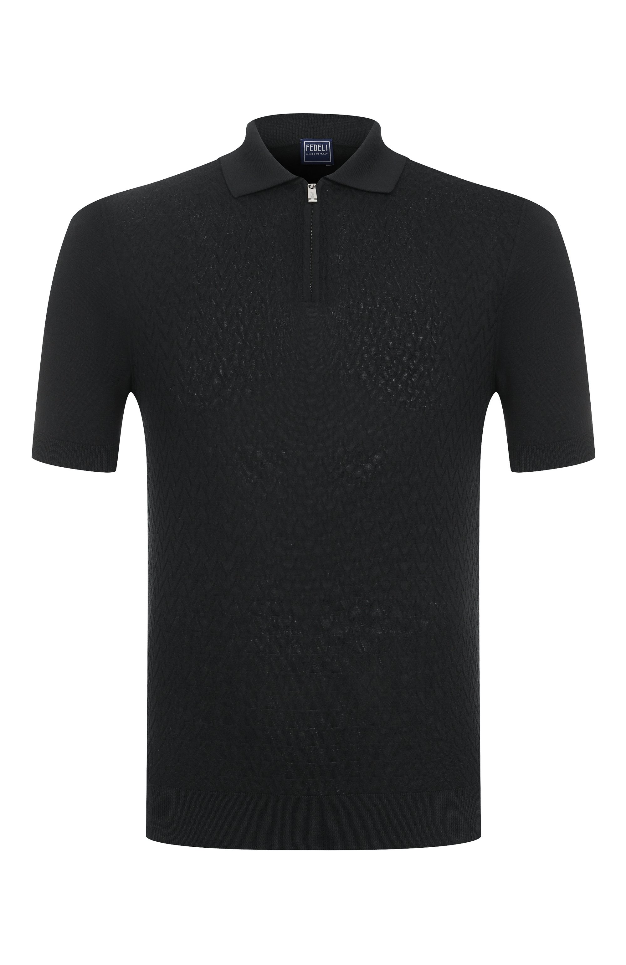 Хлопковое поло FEDELI, арт. 8UED5921, фото 1