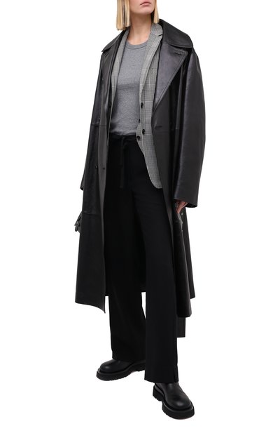 Шерстяные брюки ANN DEMEULEMEESTER, арт. 2002-1414-P-170-099, фото 2