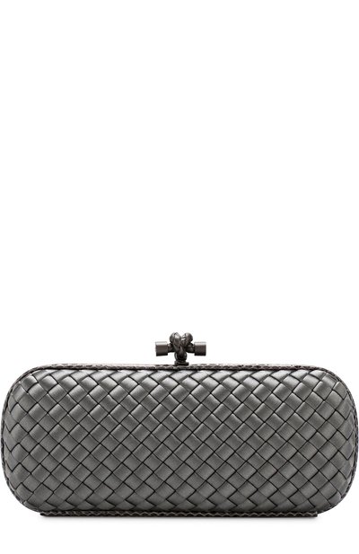 Клатч stretch knot из сатина с отделкой из кожи змеи BOTTEGA VENETA, арт. 202031/VG0H9, фото 1