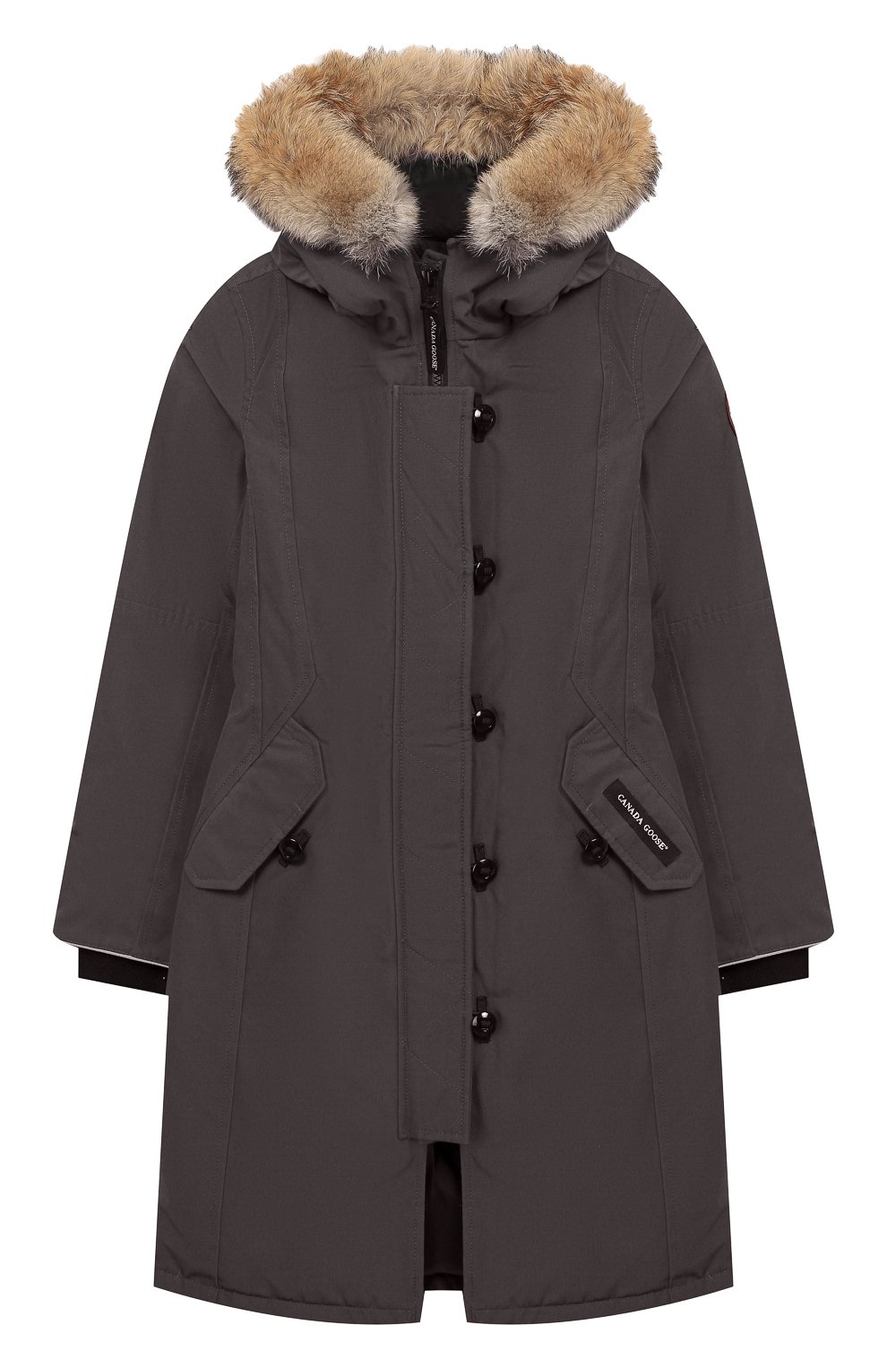 Пуховая парка brittania с меховой отделкой капюшона CANADA GOOSE, арт. 4593Y, фото 1