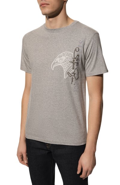 Хлопковая футболка STEFANO RICCI, арт. MNH3102160/803C0, фото 3