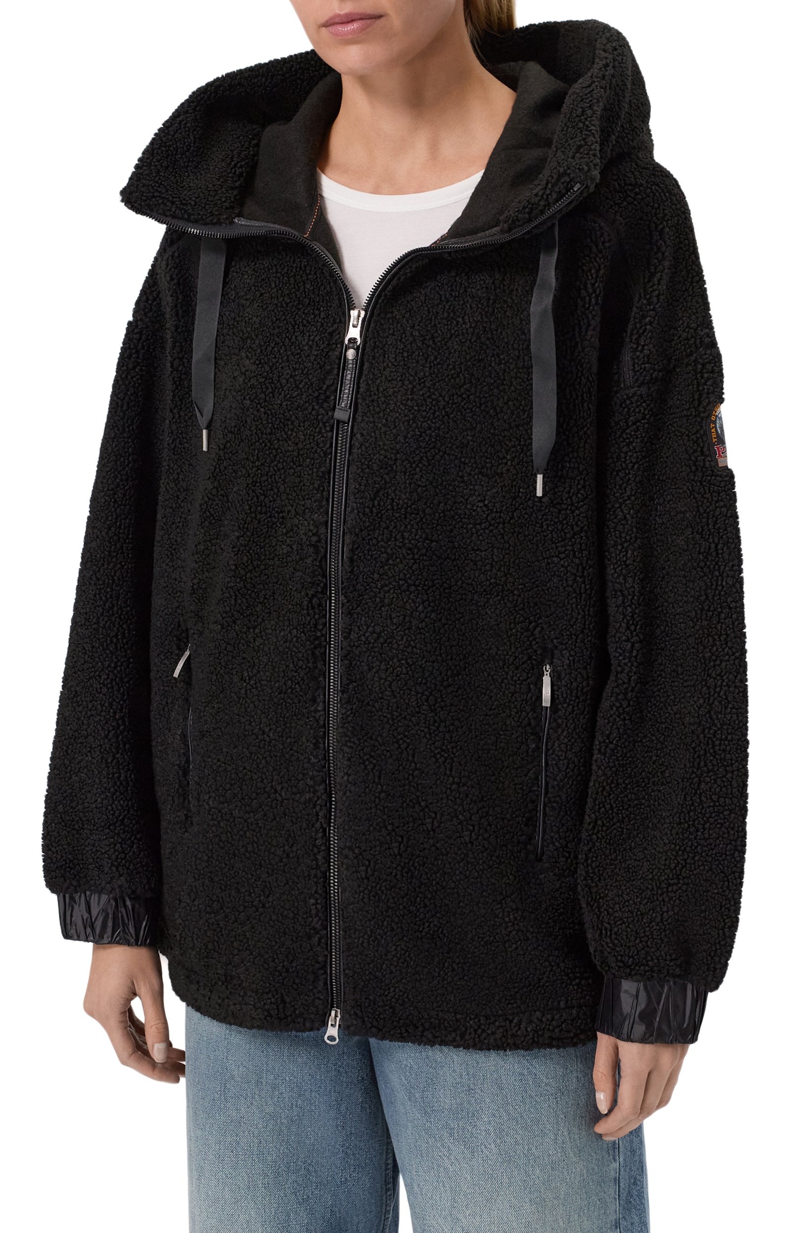 Куртка PARAJUMPERS черного цвета по цене 46200 руб., арт. 26WMPWFLPF33, фото 3 Куртка PARAJUMPERS, арт. 26WMPWFLPF33, фото 3