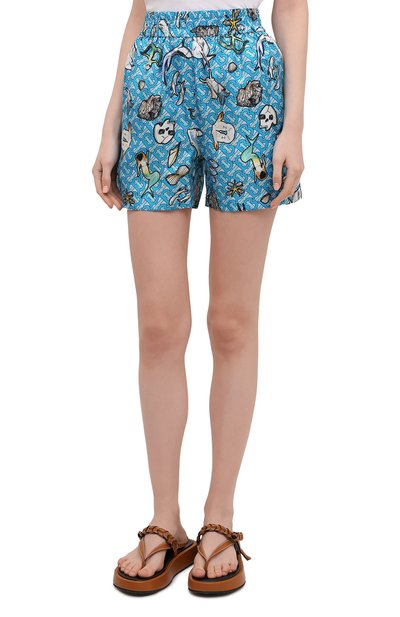 Шелковые шорты BURBERRY, арт. 8040074, фото 3