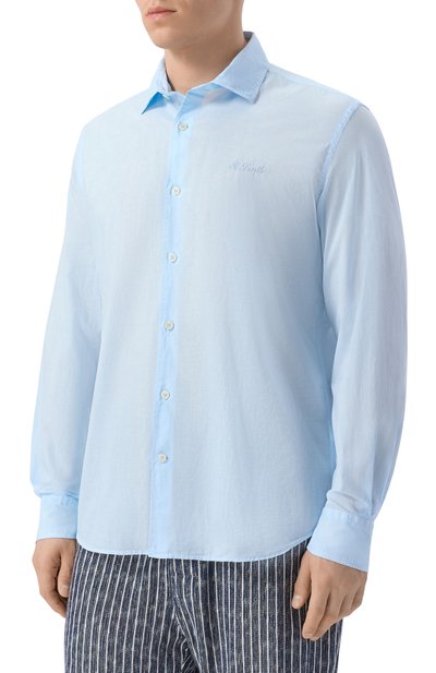 Хлопковая рубашка MC2 SAINT BARTH, арт. LCM0001-00165L/CHEMISE ICE, фото 3