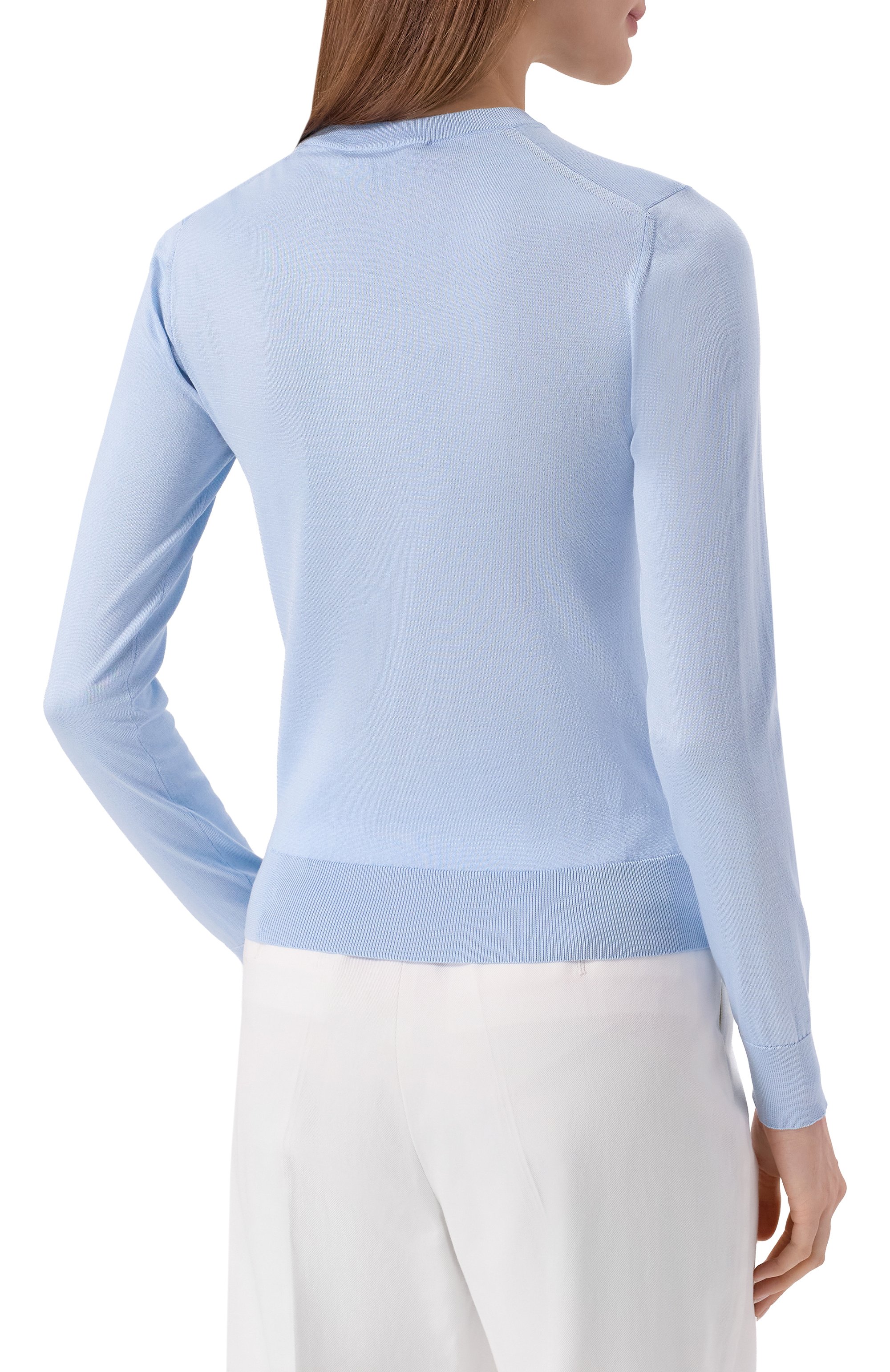 Шелковый пуловер DOLCE & GABBANA, арт. FXX48Z/JBS01, фото 4