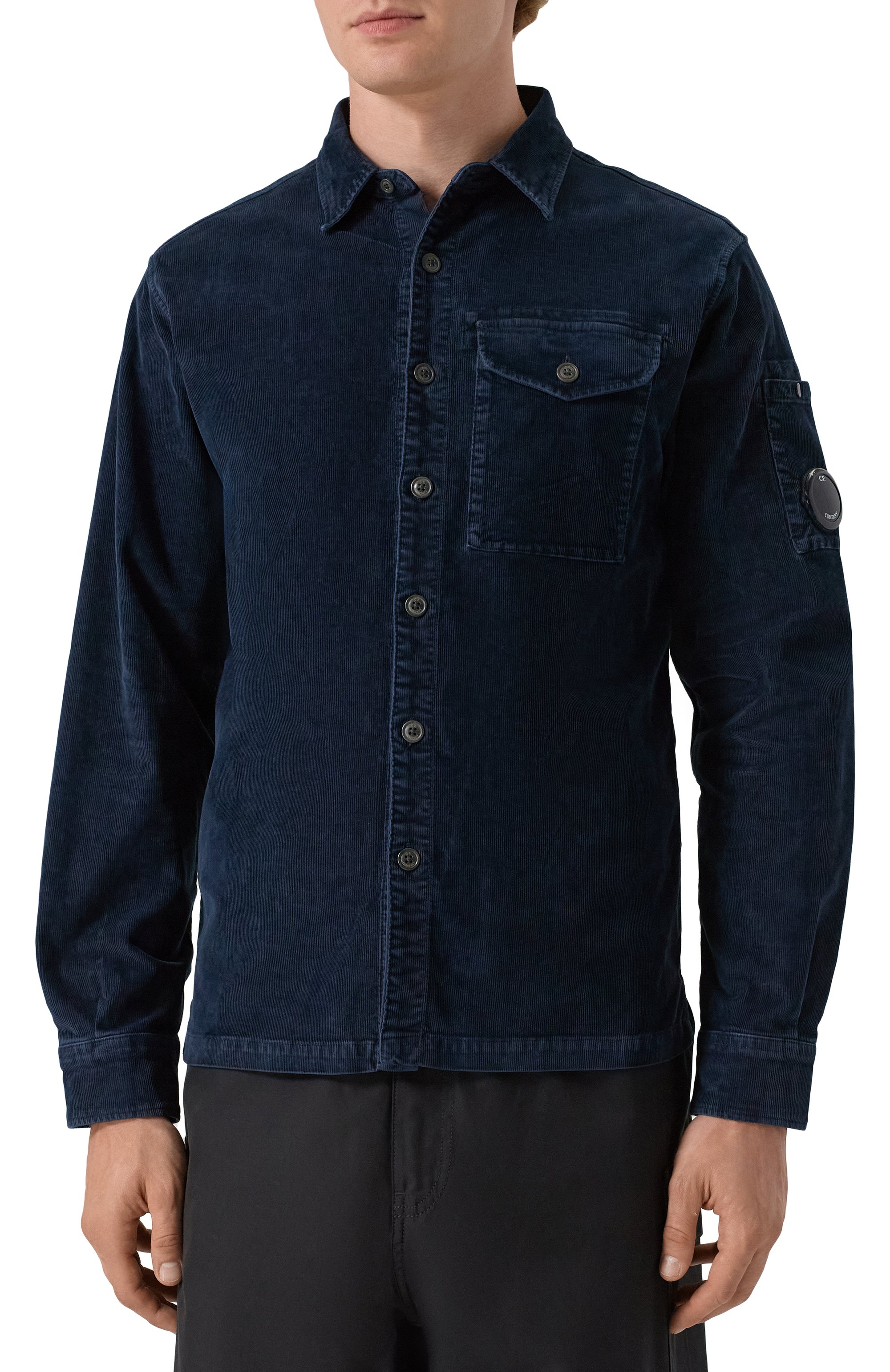 Вельветовая рубашка C.P. COMPANY, арт. 19CMSH071A0064100, фото 3