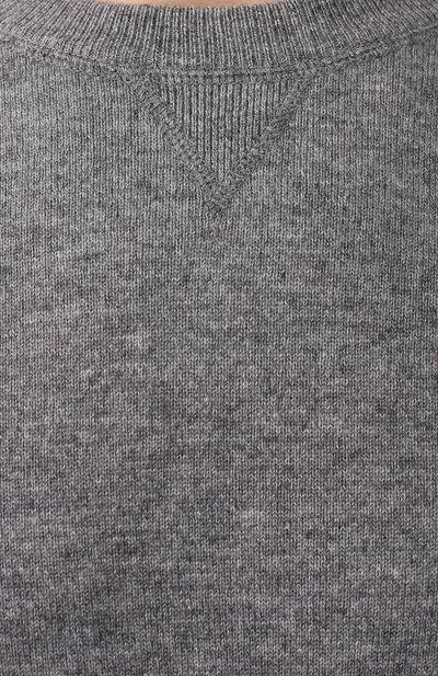 Джемпер из смеси шерсти и кашемира BRUNELLO CUCINELLI, арт. M3609218, фото 5