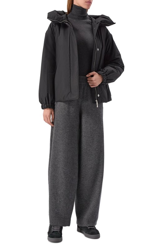 Брюки из шерсти и кашемира Giorgio Armani GW002260/AF20235 Серый  GW002260/AF20235 Фото 2