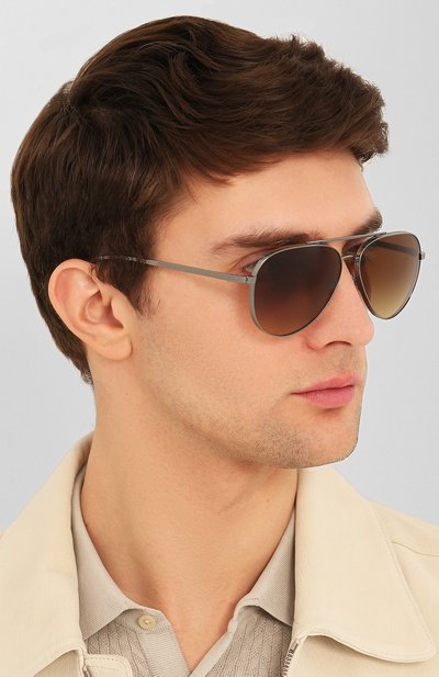 Солнцезащитные очки VERSACE коричневого цвета по цене 15150 руб., арт. 2217-100113, фото 3 Солнцезащитные очки VERSACE, арт. 2217-100113, фото 3