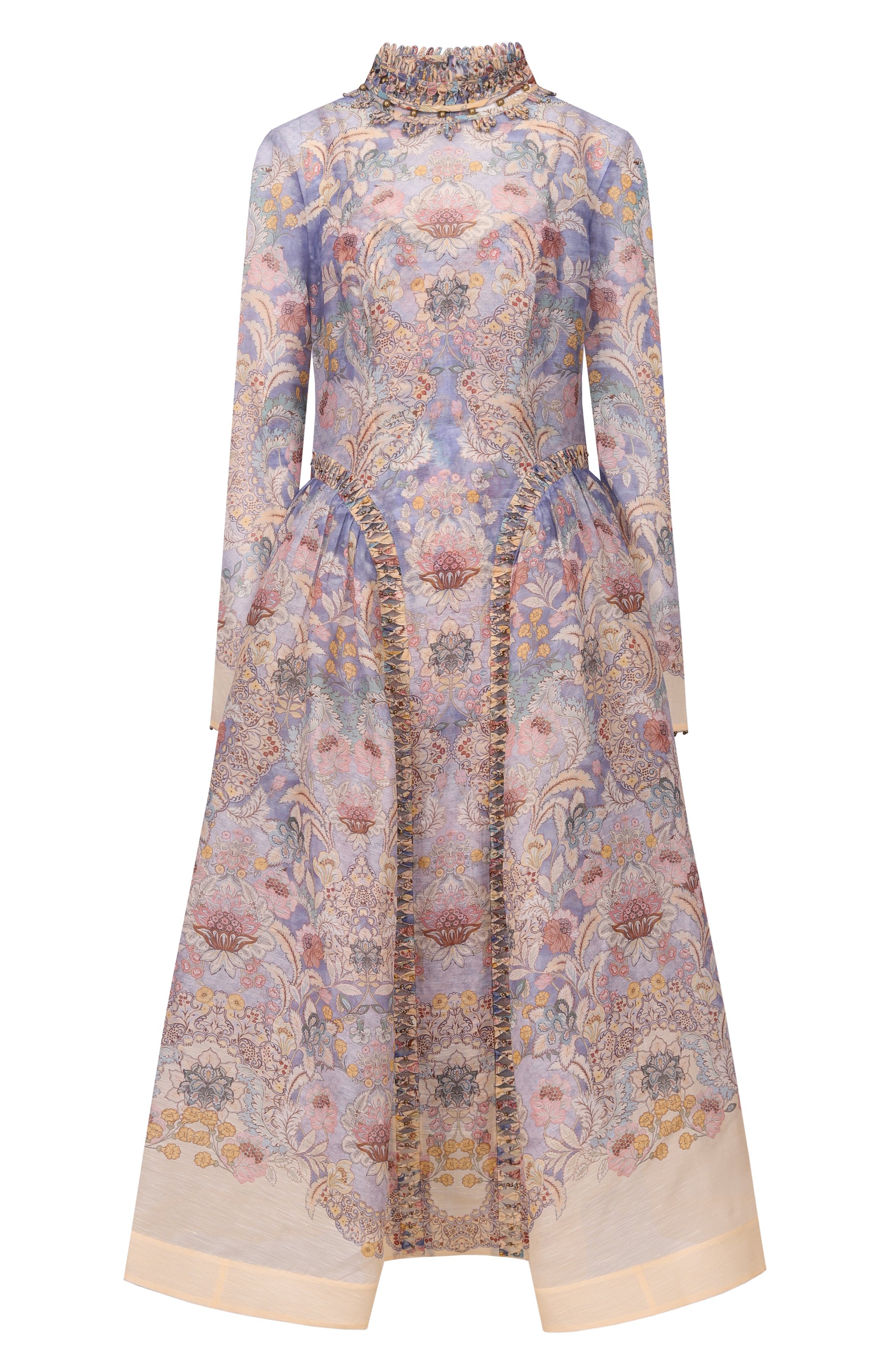 Платье изо льна и шелка ZIMMERMANN, арт. 6591DC261, фото 1