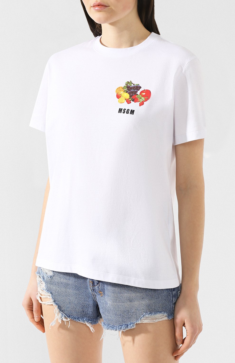 Хлопковая футболка MSGM, арт. 2641MDM173 195298, фото 3
