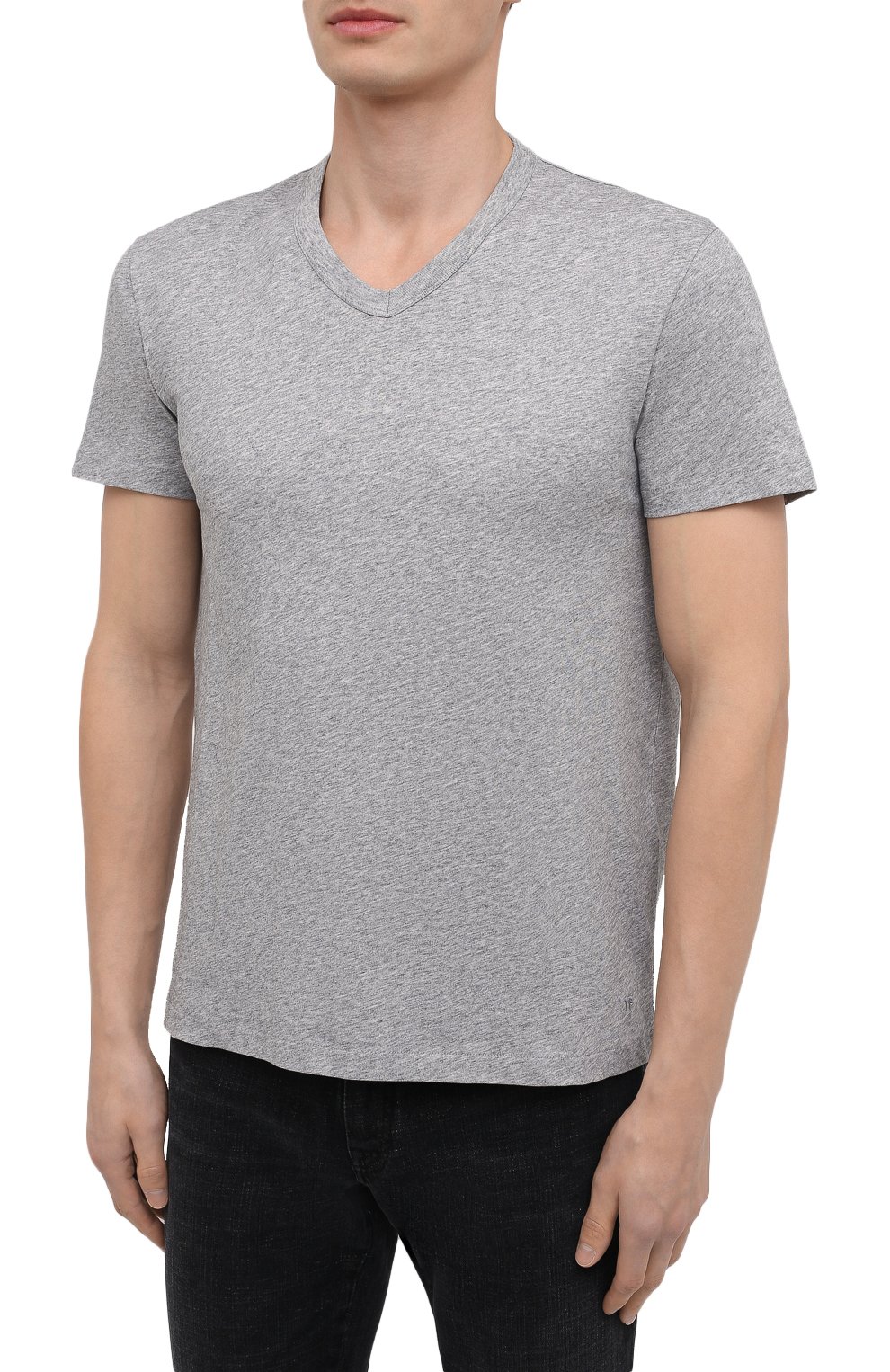 Хлопковая футболка TOM FORD, арт. BW402/TFJ894, фото 3