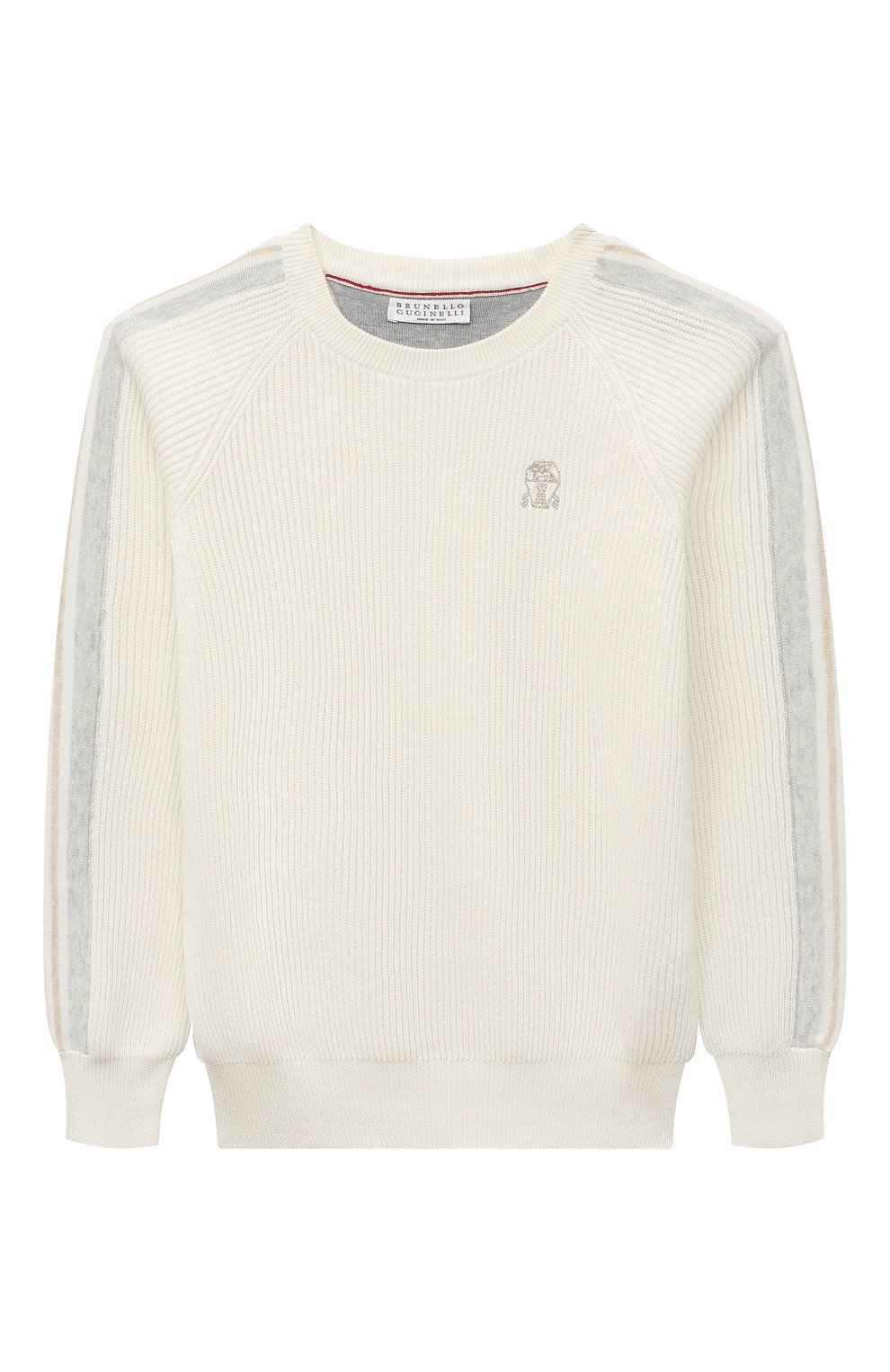 Хлопковый пуловер BRUNELLO CUCINELLI, арт. B29M14400B, фото 1