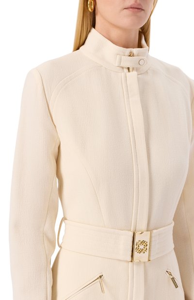 Шерстяной комбинезон ELIE SAAB кремового цвета по цене 399500 руб., арт. JU110NF25/CD020, фото 4 Шерстяной комбинезон ELIE SAAB, арт. JU110NF25/CD020, фото 4