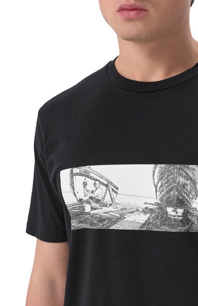 Хлопковая футболка C.P. COMPANY, арт. 18CMTS319A005431G, фото 5