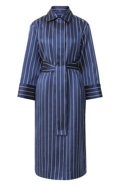 Атласное платье KITON, арт. D47311K09R23, фото 1