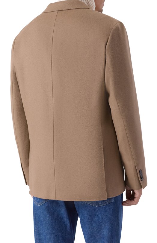 Шерстяной пиджак 12 STOREEZ 133554 Бежевый  133554 Фото 4