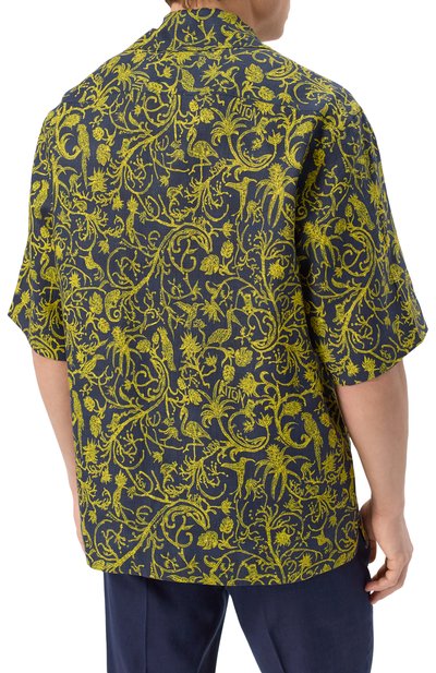 Льняная рубашка KITON, арт. UMC028H0930401, фото 4