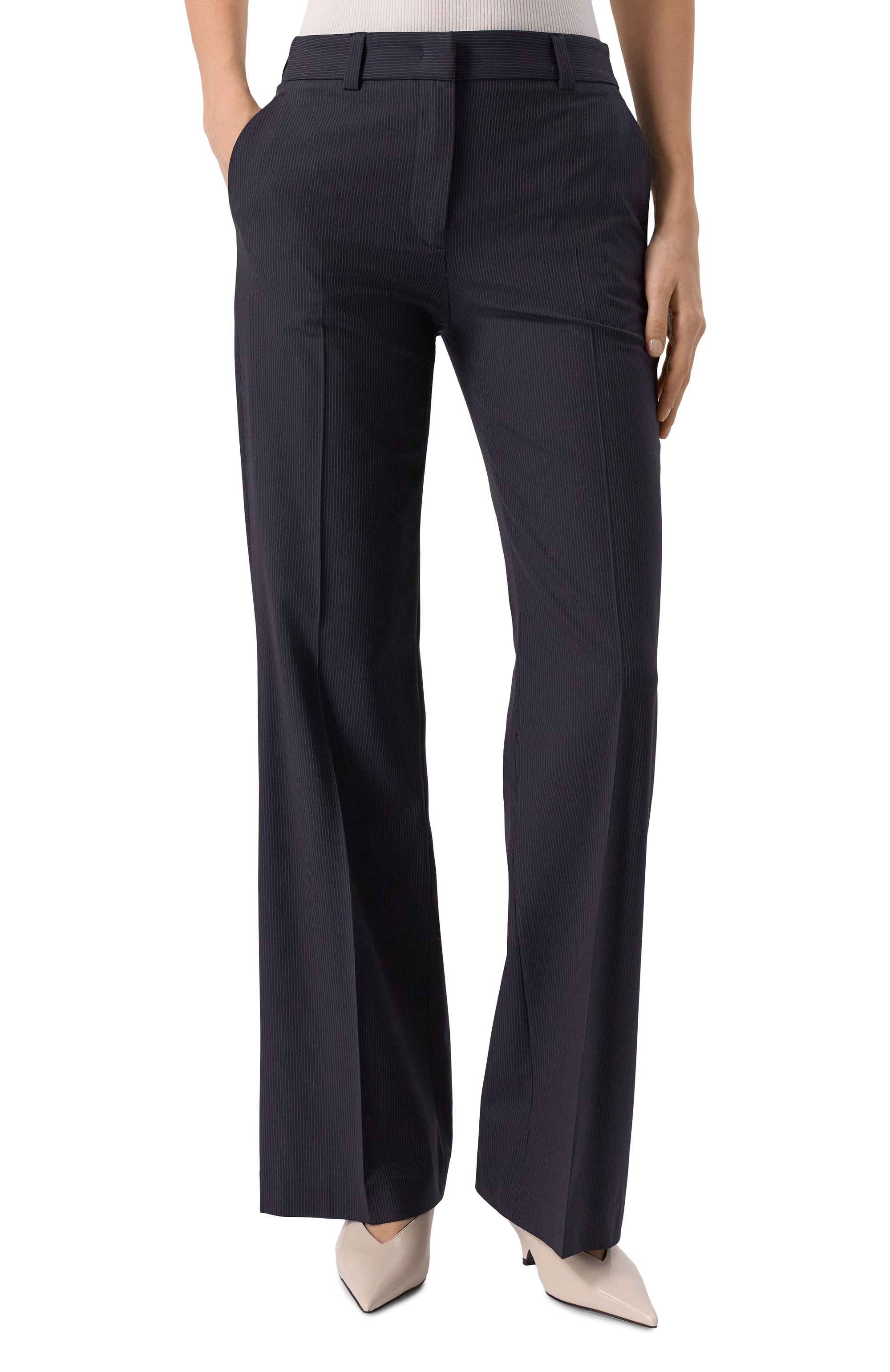 Шерстяные брюки LORENA ANTONIAZZI, арт. P2545PA05A/4858, фото 3