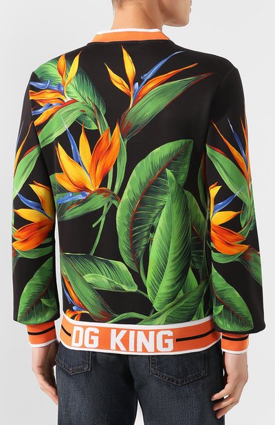 Хлопковый свитшот DOLCE & GABBANA, арт. G90W6T/HH71M, фото 4