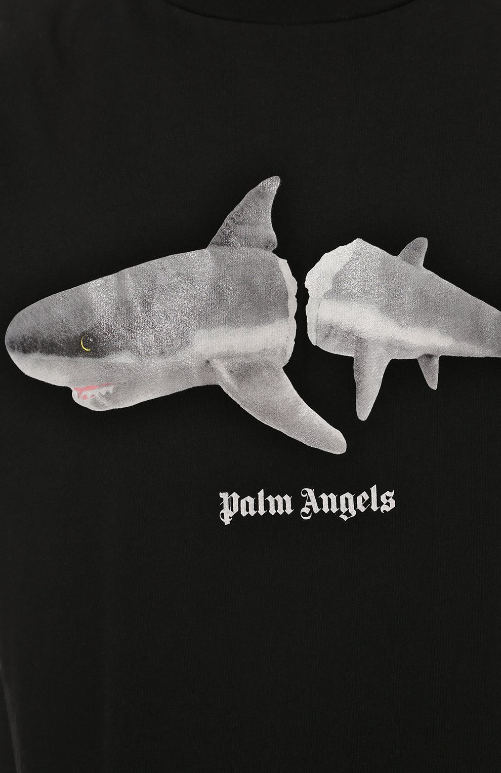 Хлопковая футболка PALM ANGELS, арт. PMAA001S22JER0111001, фото 5