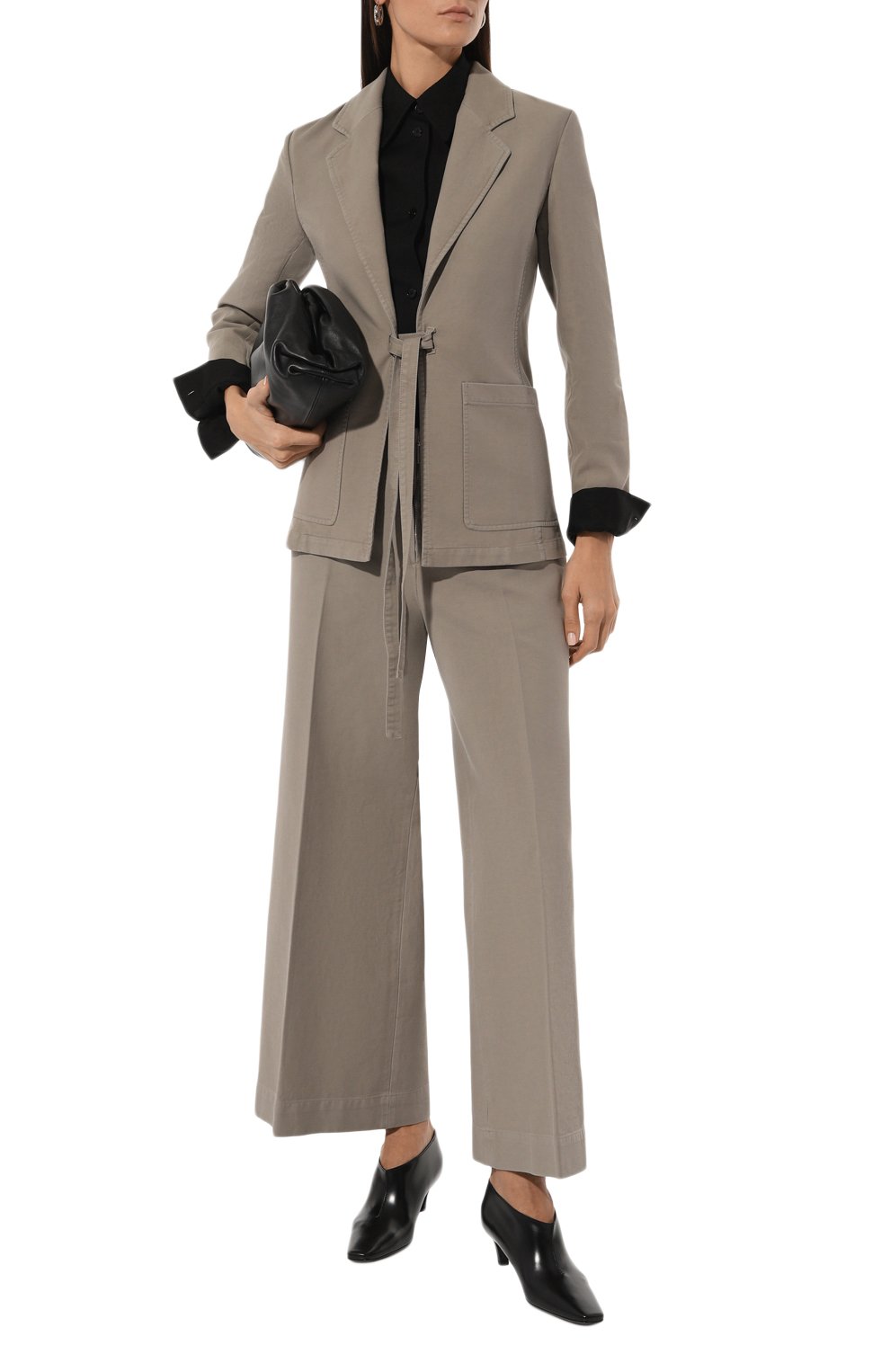 Кожаные ботильоны TOTEME, арт. 243-WAS0152-LE0068, фото 2