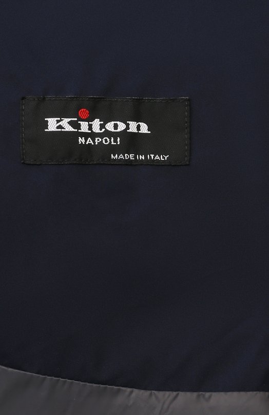 Пуховик Kiton UW1961V0457F02 Синий  UW1961V0457F02 Фото 6