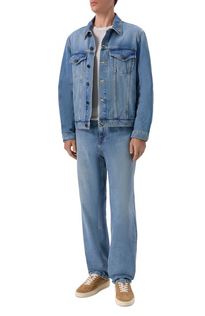 Джинсы ICEBERG синего цвета по цене 29950 руб., арт. 2SL2/0273, фото 2 Джинсы ICEBERG, арт. 2SL2/0273, фото 2